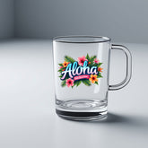 Aloha Sticker for Glass Mug & Other materials use for Holiday