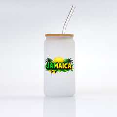 Jamaica Sticker for Glass Mug & Other materials use for Holiday